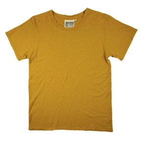 Jungmaven Women's Lorel tee, Marigold, Large